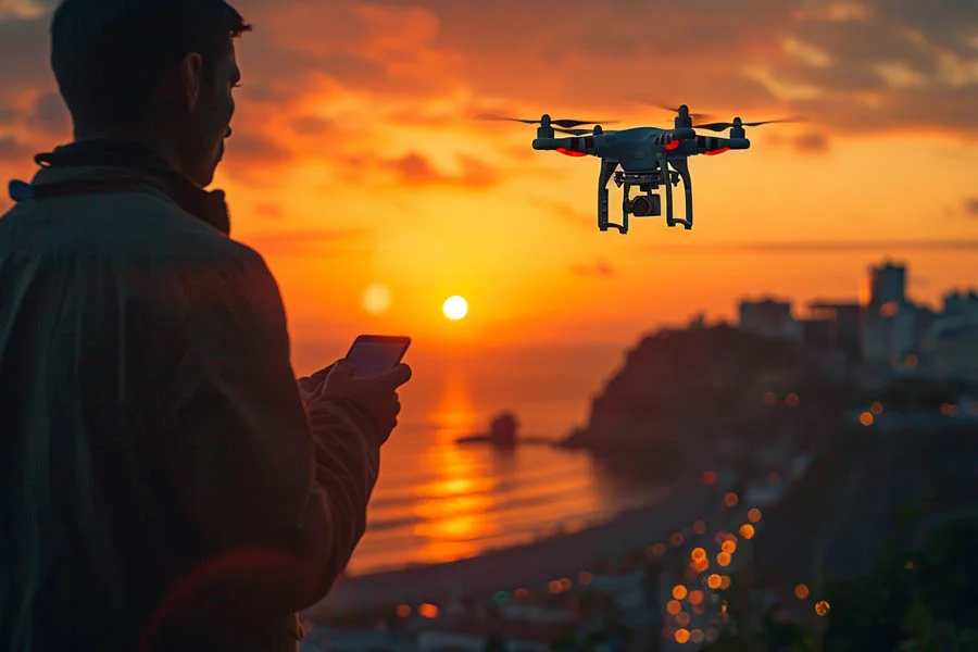 drone helicopter with camera